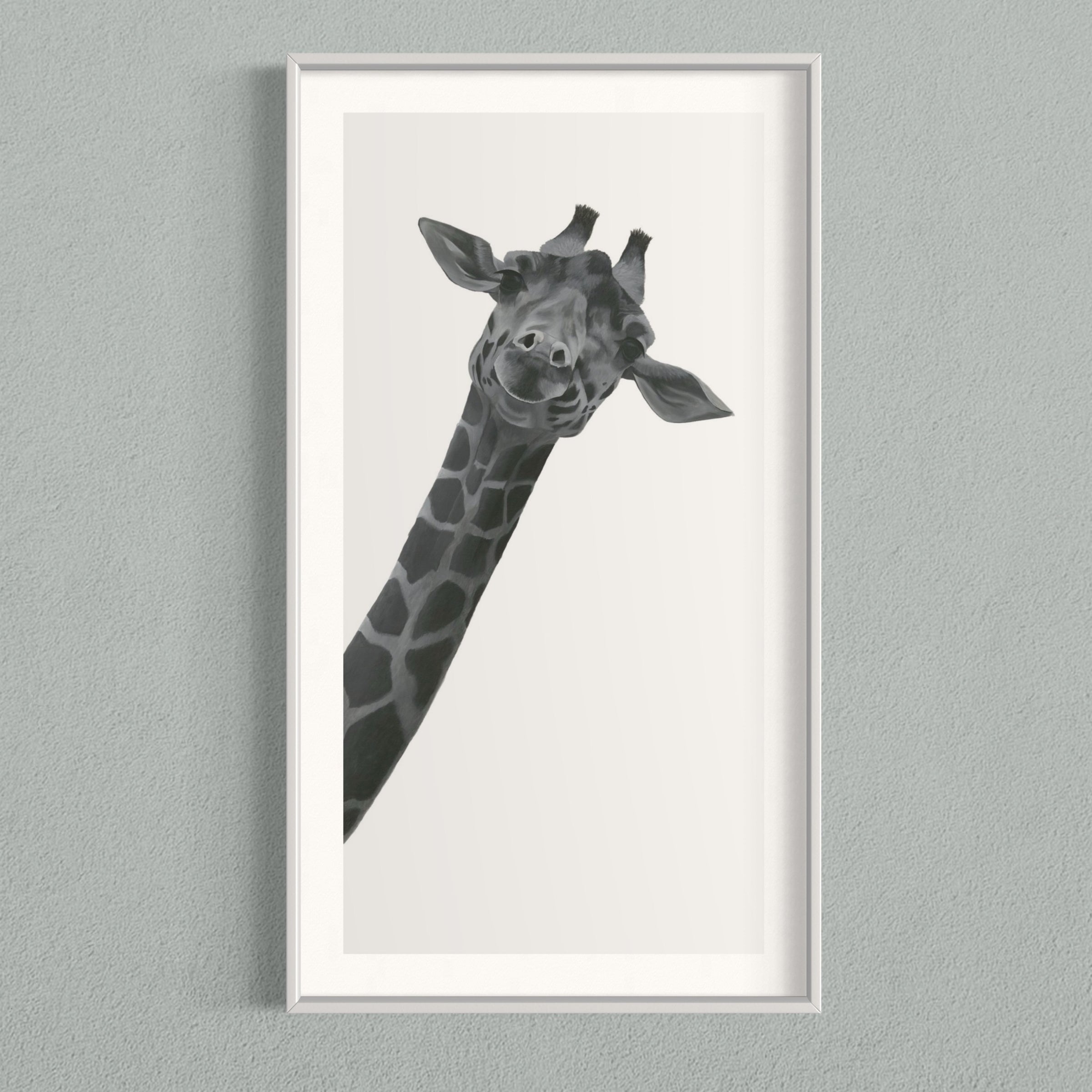 giraffe pictures framed